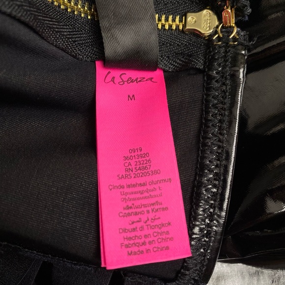 La Senza PVC black mini dress - Picture 4 of 4